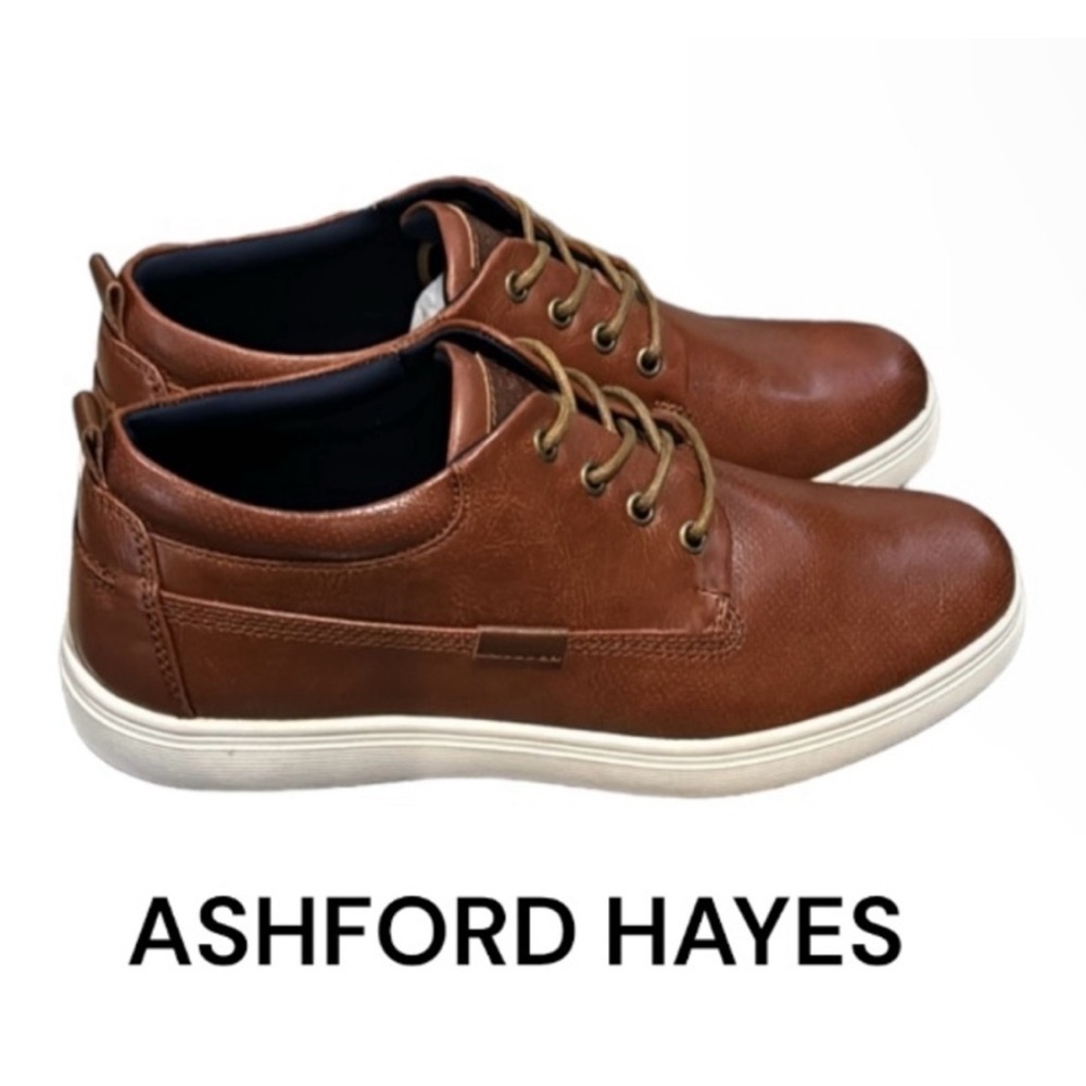 Men’s Ashford Hayes Casual Dress Lace Up Oxfords 7M Brown